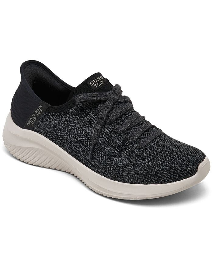 

Женские повседневные слипоны Martha Stewart Slip-Ins Ultra Flex 3.0 Day Light от Finish Line Skechers, черный