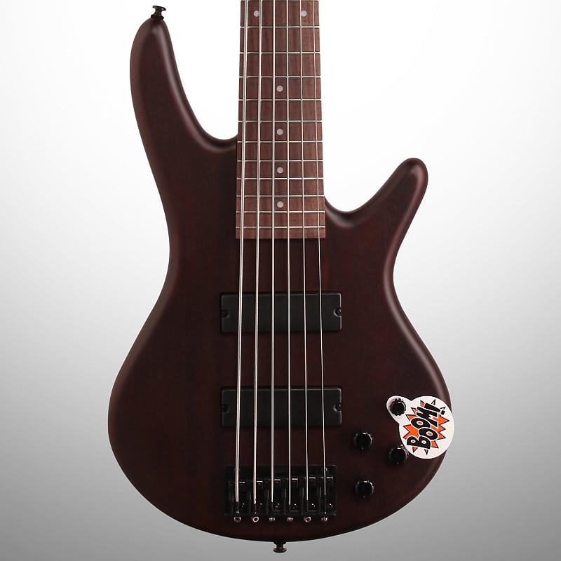 Басс гитара Ibanez GSR206 6-String Electric Bass - Walnut Flat басс гитара ibanez gsr206 gio 6 string electric bass guitar walnut flat