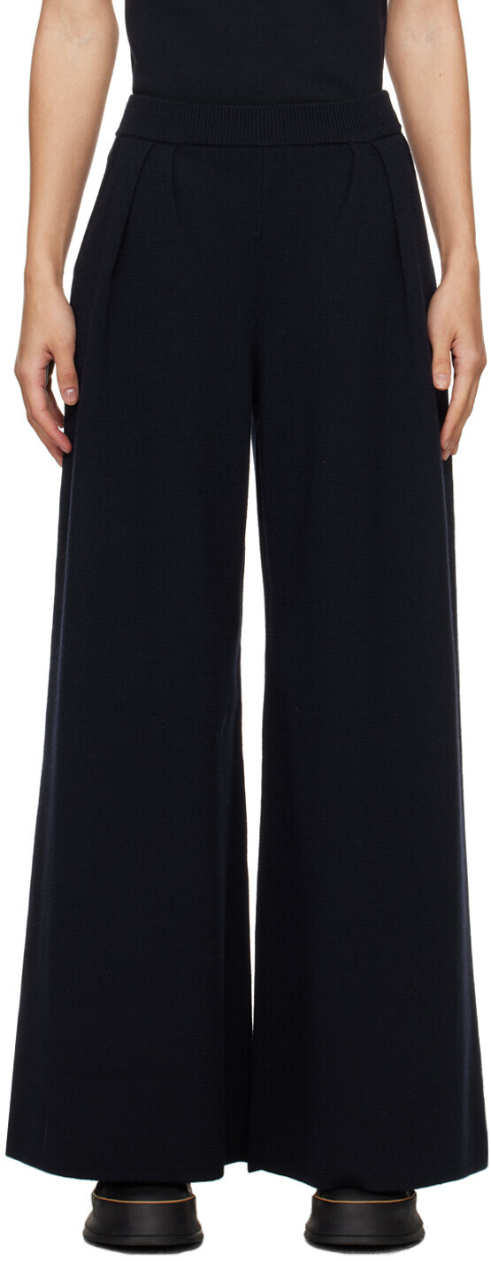 

Темно-синие брюки Nocera Max Mara