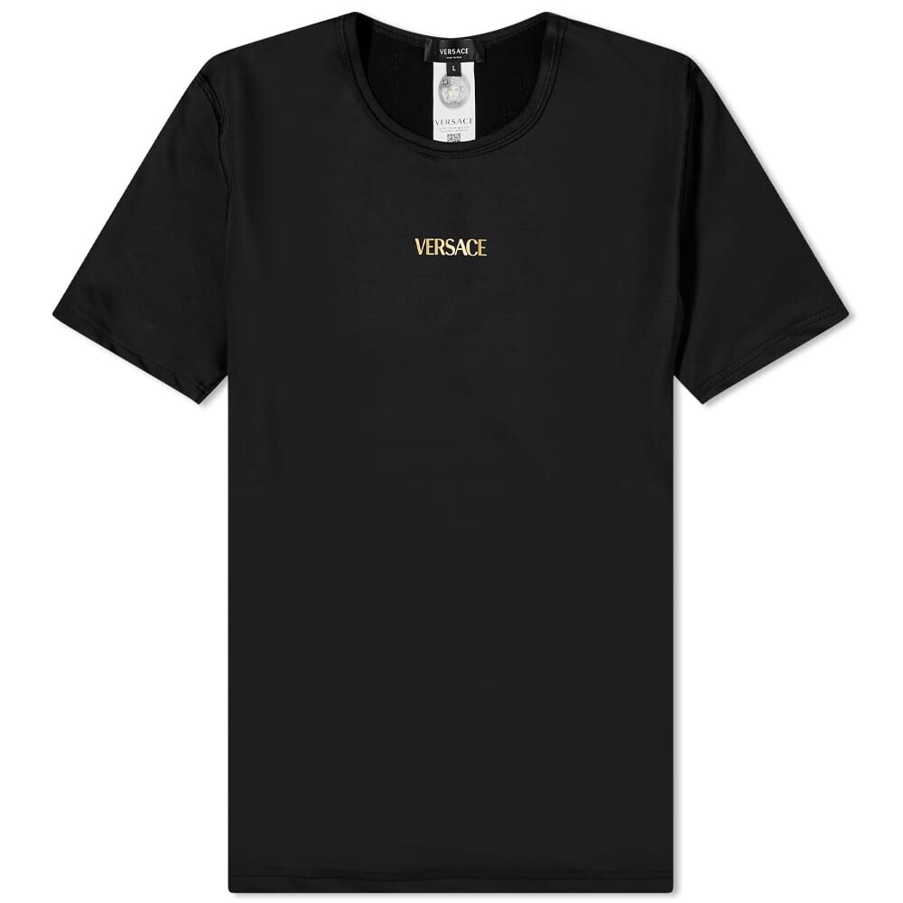 

Спортивная футболка с логотипом Versace, черный