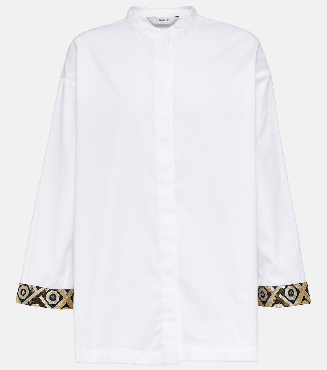 

Рубашка из хлопка Тенерифе 'S MAX MARA, белый