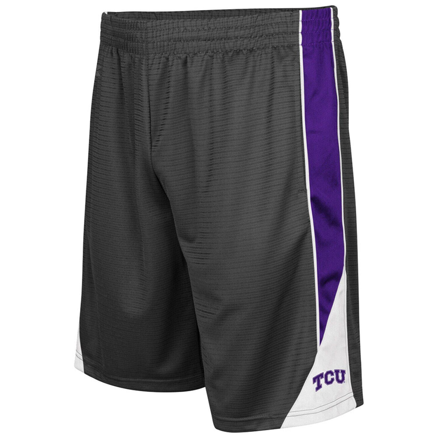 

Мужские темно-серые шорты TCU Horned Frogs Turnover Colosseum