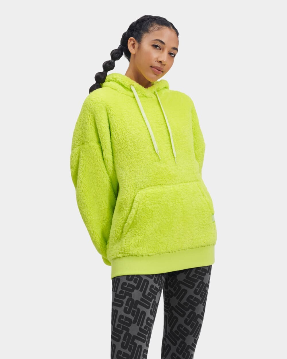 

Толстовка Loyra Sherpa Hoodie UGG, зеленый