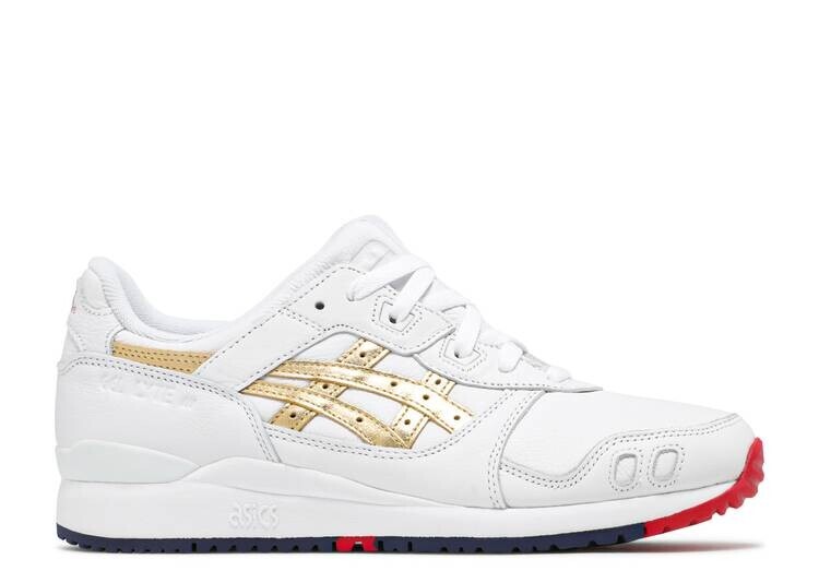 

Кроссовки ASICS KITH X GEL LYTE 3 OG 'TOKYO TRIO PACK - SUPER GOLD', белый