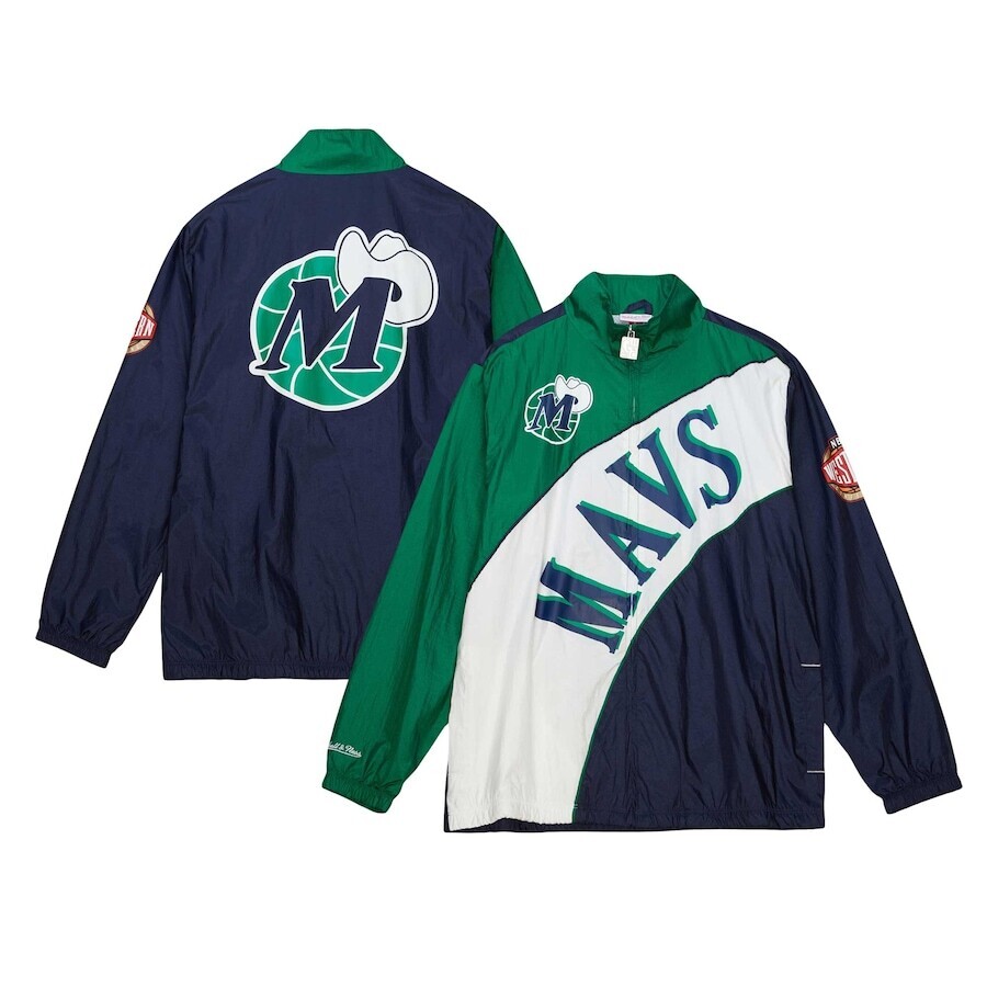 

Ветровка Mitchell & Ness Dallas Mavericks, белый