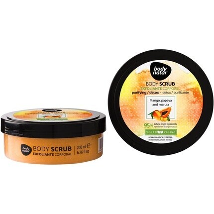 

Body Natur Скраб для тела с манго, папайей и марулой, 200 мл ‎Body Natur