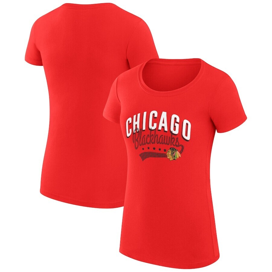

Футболка с коротким рукавом G-III 4Her by Carl Banks Chicago Blackhawks, зеленый