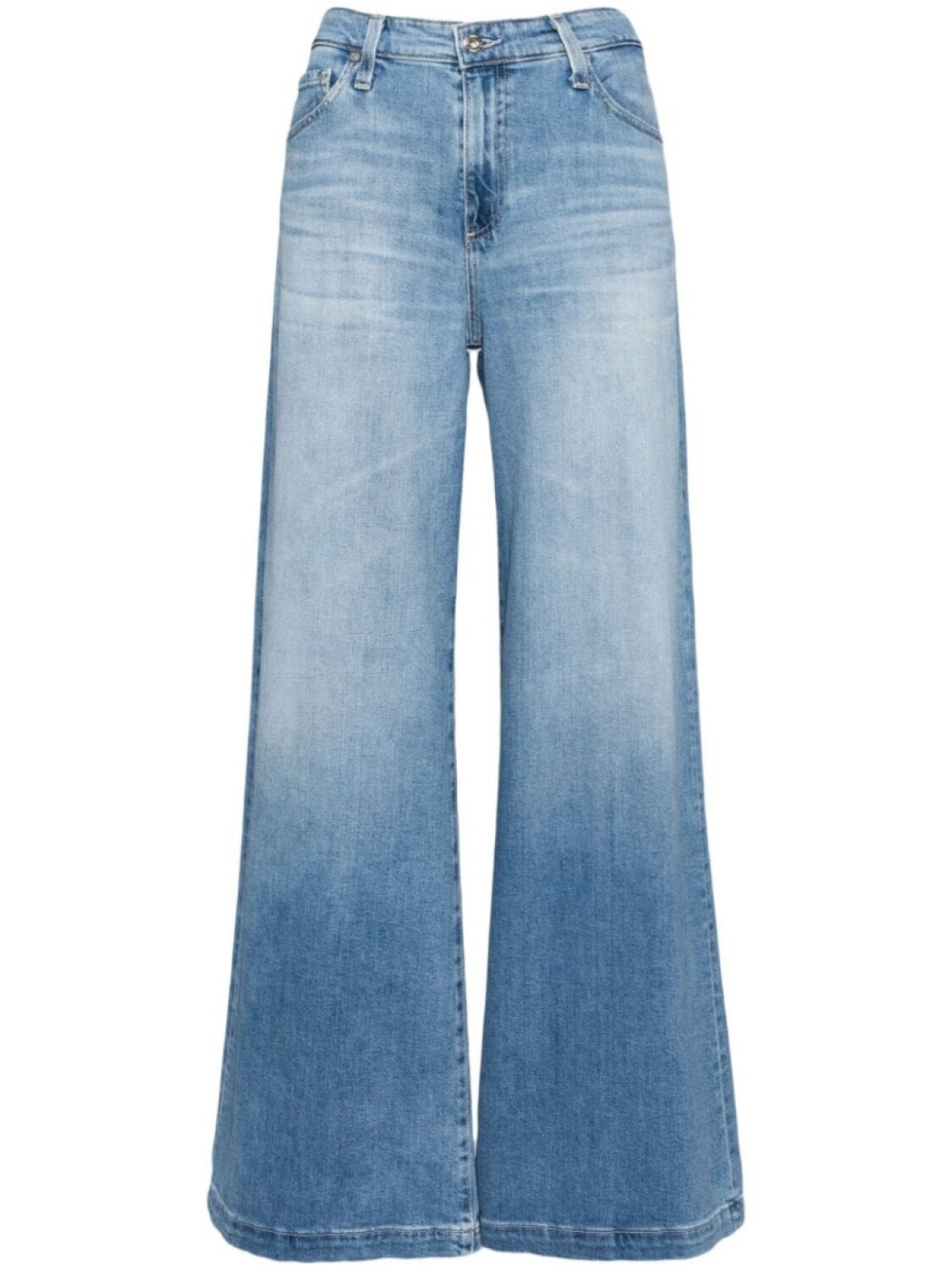 

AG Jeans широкие джинсы Leana, синий