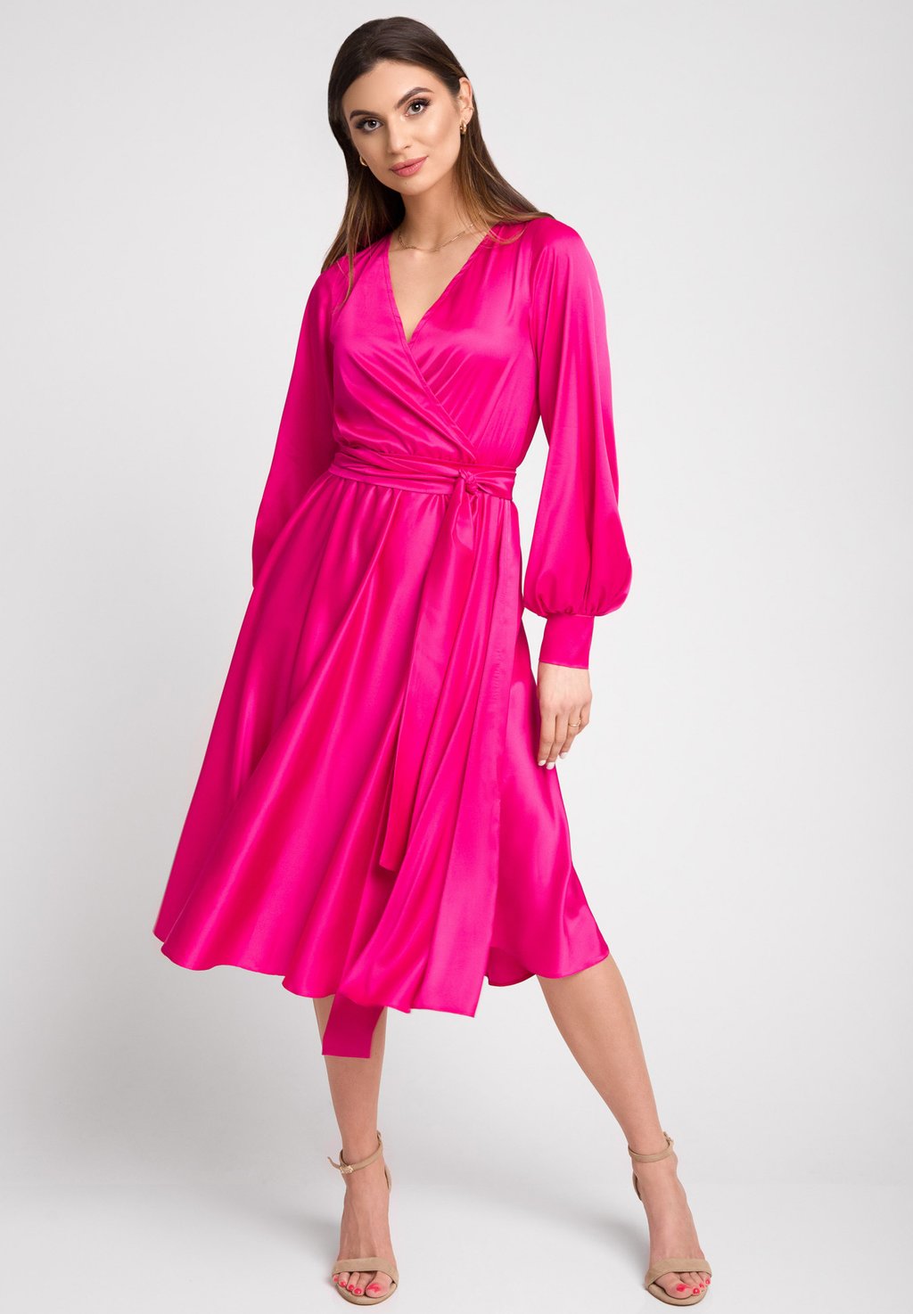 цена Летнее платье Swing Fashion, розовый
