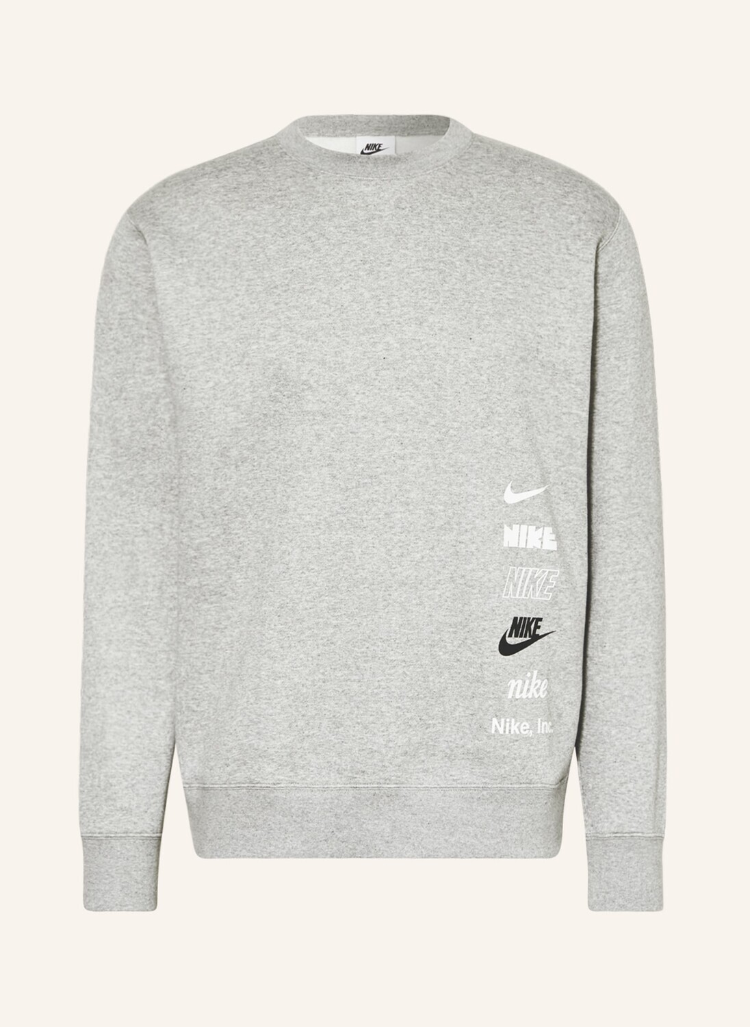 

Толстовка Nike CLUB FLEECE+, светло-серый
