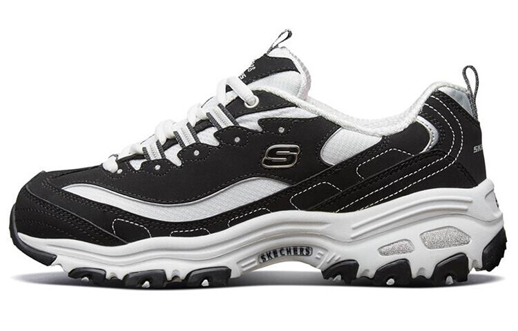

Skechers D'lites Женская спортивная обувь GS Черный/Белый