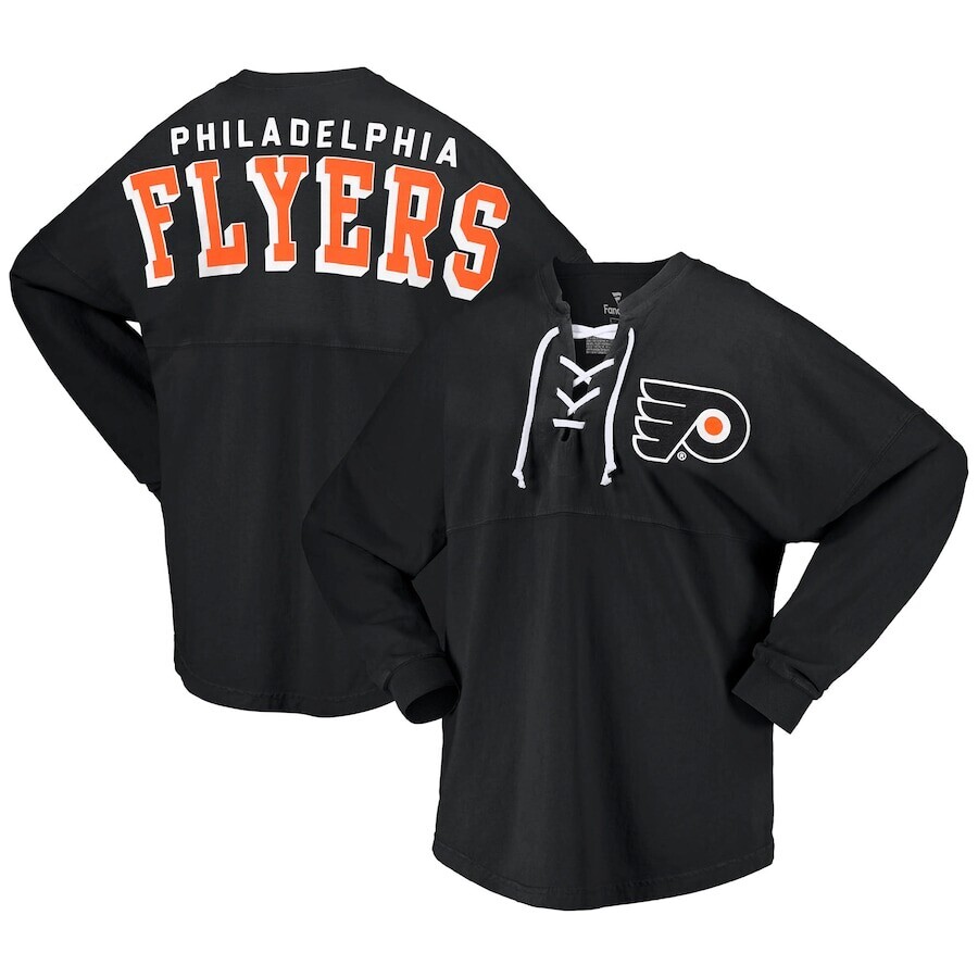 

Футболка с длинным рукавом Fanatics Branded Philadelphia Flyers, черный