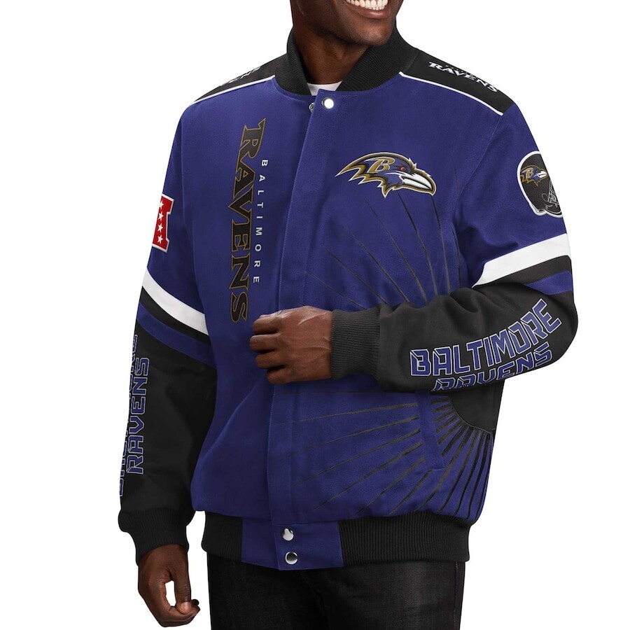 

Куртка G-III Sports by Carl Banks Baltimore Ravens, фиолетовый