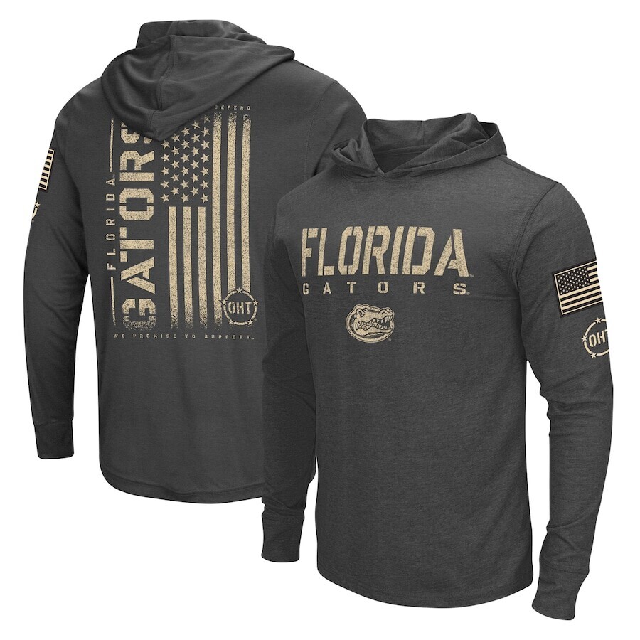 

Футболка с длинным рукавом Colosseum Florida Gators, черный