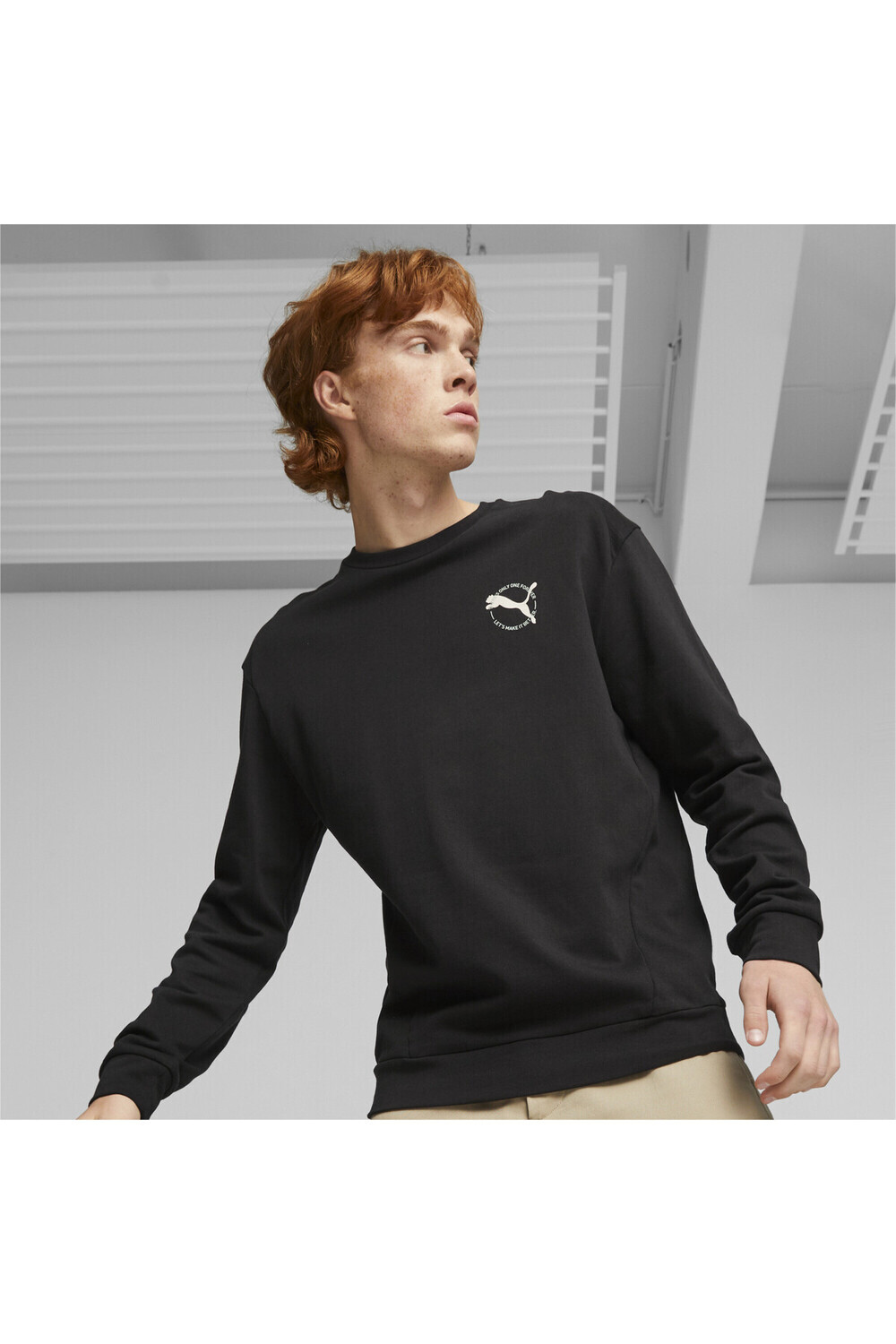 

Толстовка - Черный - Классический крой Puma, черный