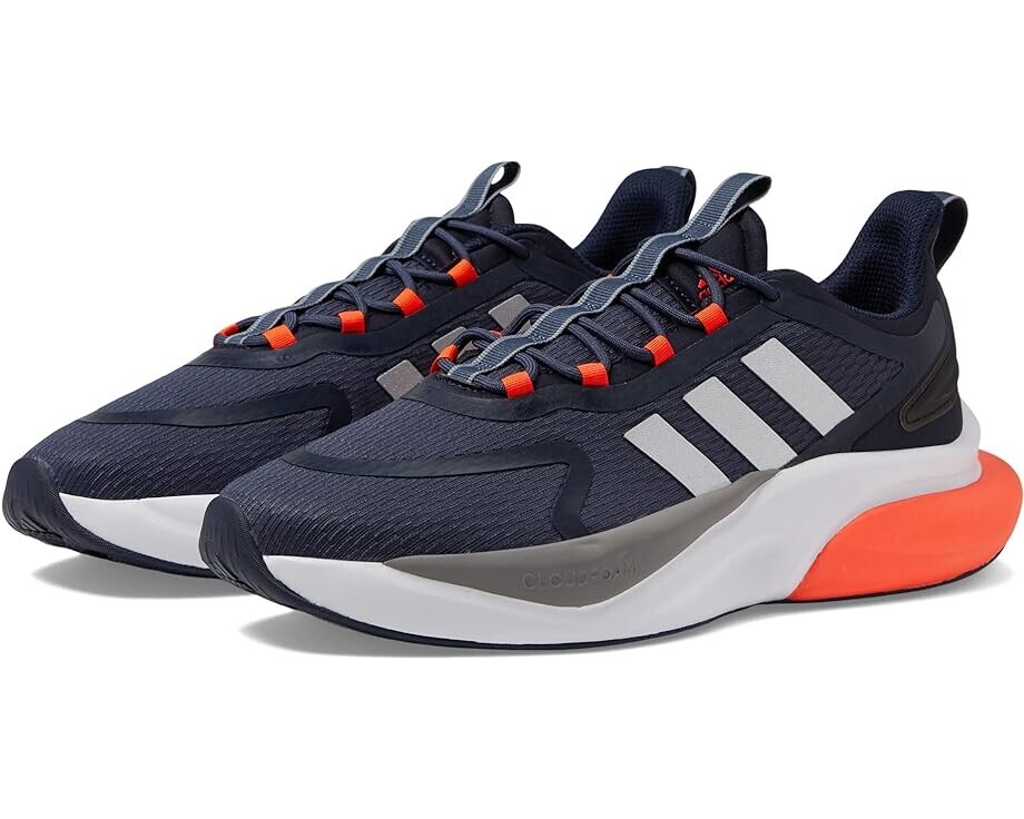 

Кроссовки Adidas Alphabounce+, цвет Shadow Navy/Silver Metallic