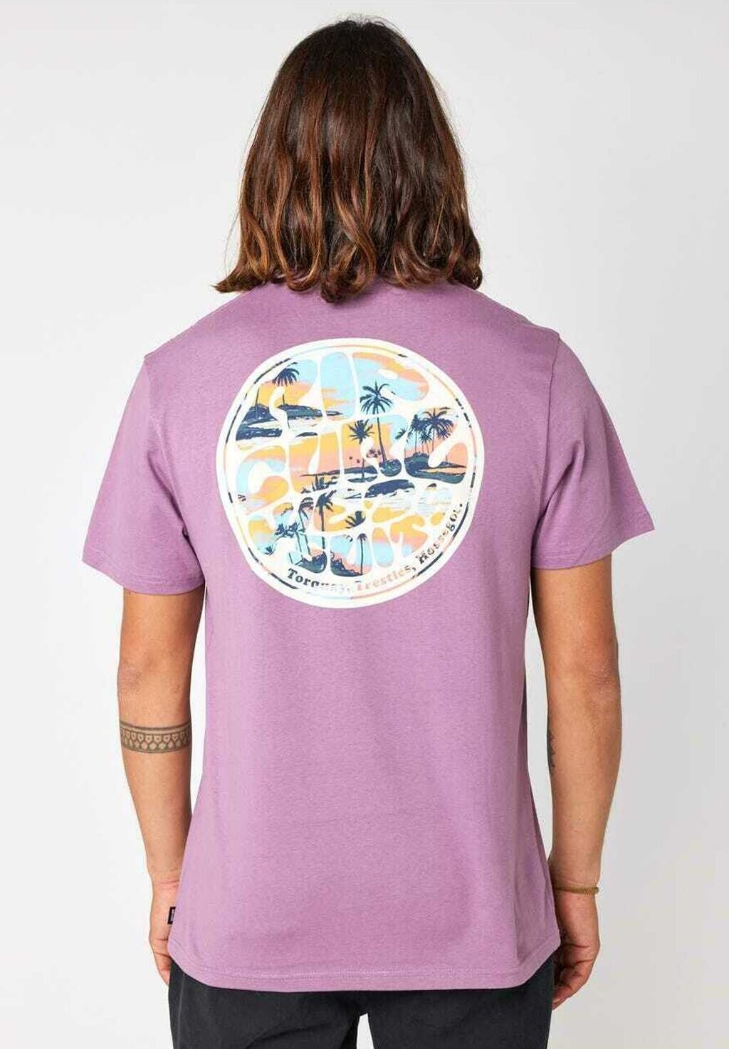 

Футболка с принтом PASSAGE Rip Curl, фиолетовый