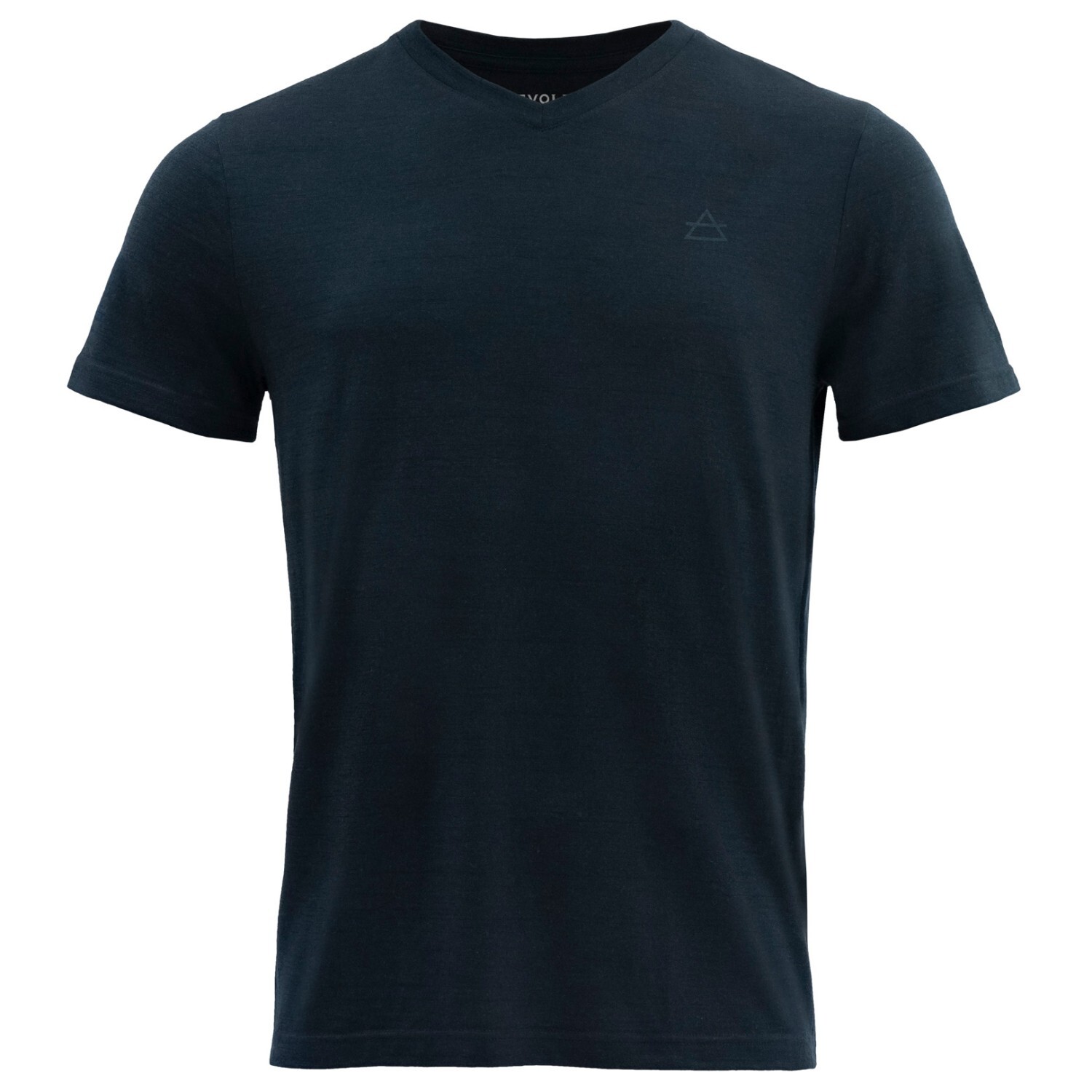 

Рубашка из мериноса Devold Hareid Merino 200 Tee V Neck, цвет Ink