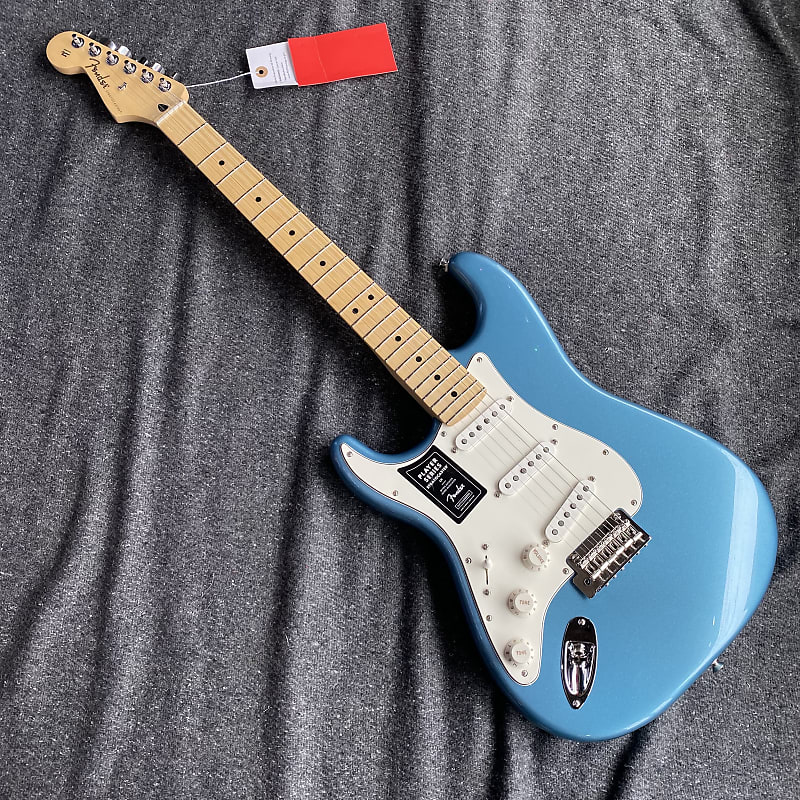 Электрогитара Fender Player Stratocaster Left-Handed MN Maple 2021 Tidepool MX21192090