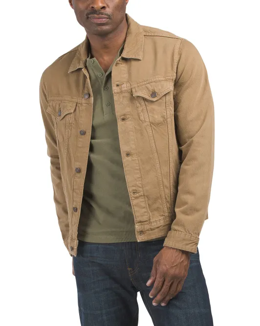 

Джинсовая куртка Legend, окрашенная в готовом виде Lucky Brand, цвет Ranger