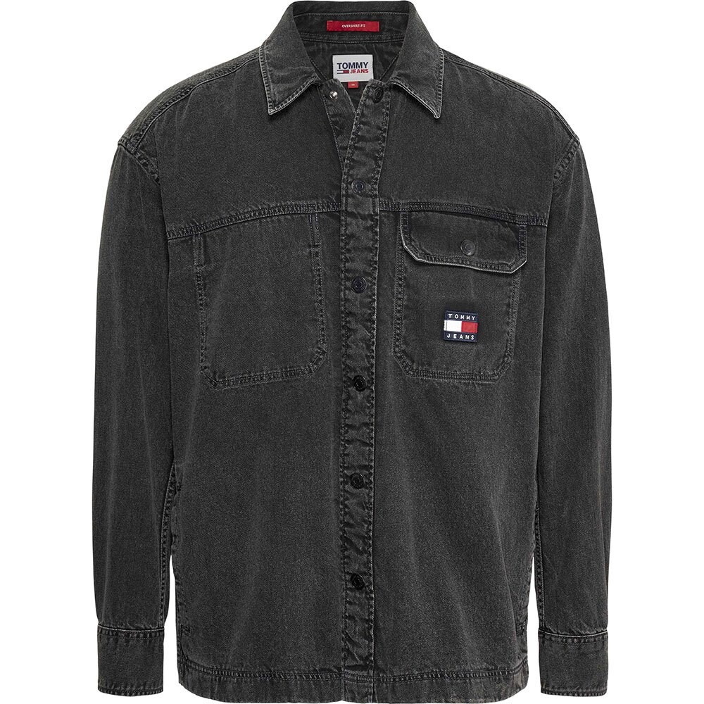 

Рубашка Tommy Jeans Essential, серый