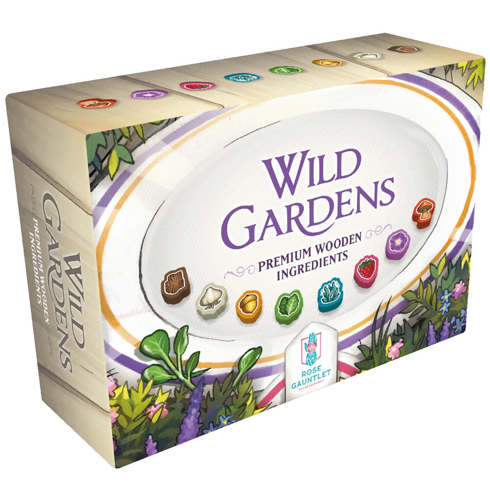 

Настольная игра Rose Gauntlet Entertainment Wild Gardens: Premium Wooden Ingredients Pack