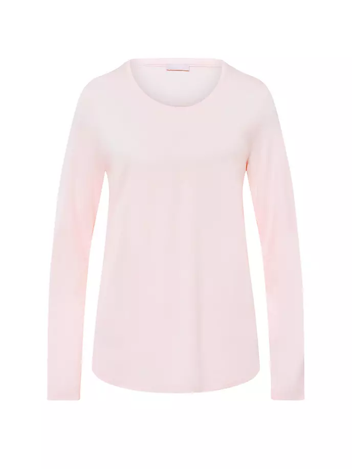 

Рубашка с длинными рукавами для сна и отдыха Hanro, цвет pink mauve