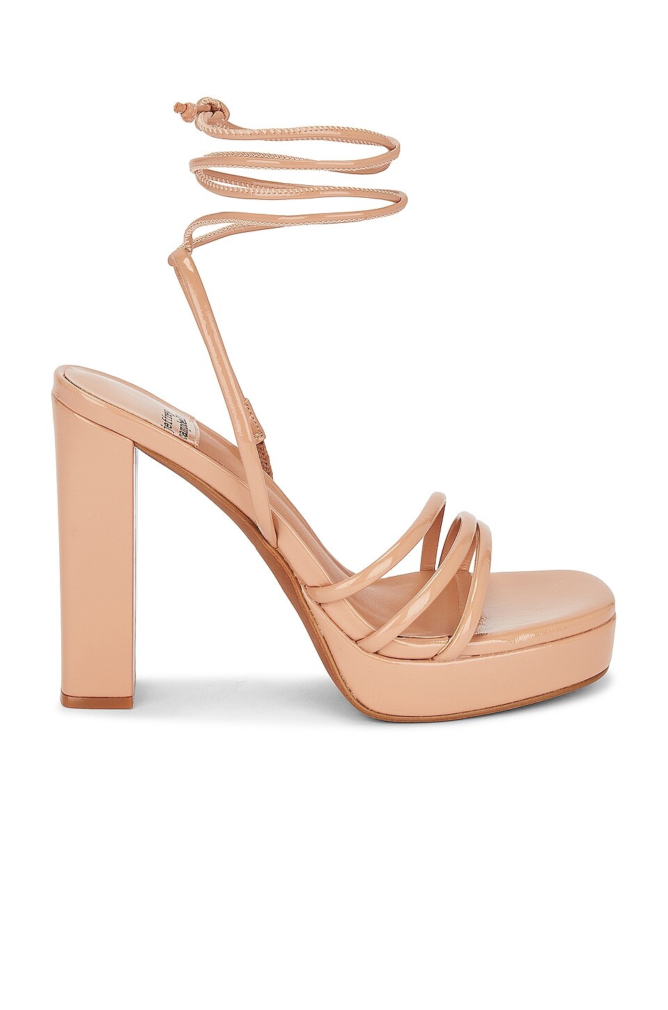 

Сандалии Jeffrey Campbell Presecco, цвет Nude Crinkle Patent