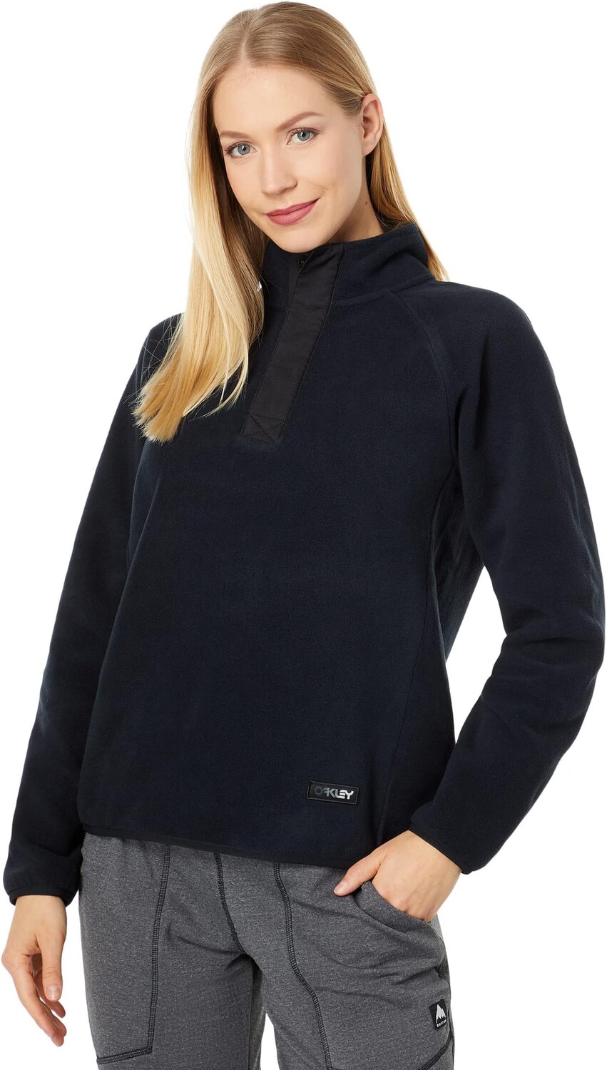 

Толстовка Alta Recycled Fleece Oakley, цвет Blackout