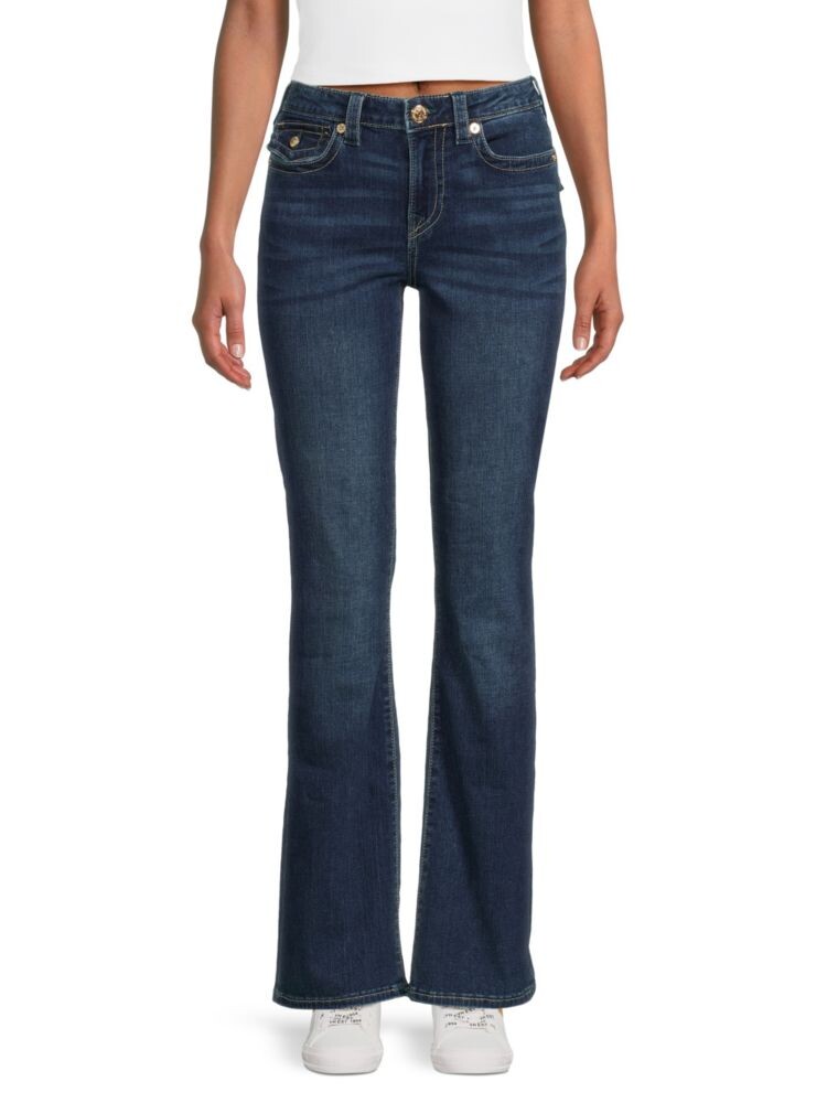

Джинсы Becca Bootcut со средней посадкой True Religion, цвет Dark Roper Blue