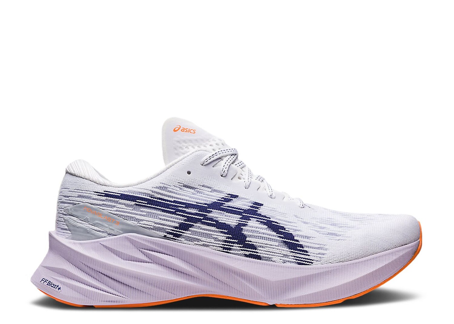 

Кроссовки ASICS Novablast 3 'White Indigo Blue', белый
