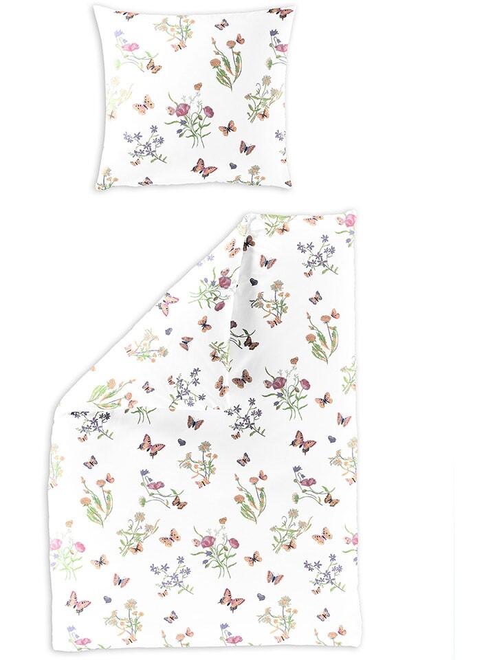 

Постельное белье Bierbaum Satin Set, цвет weiß/bunt