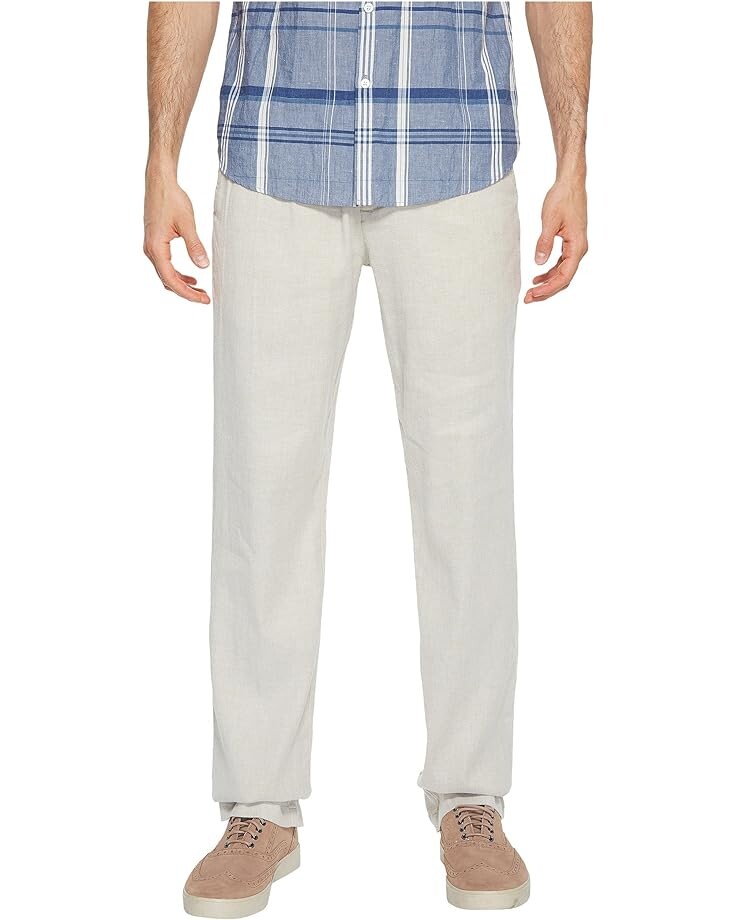 

Брюки Tommy Bahama Beach Linen Elastic Waist, цвет Stone Khaki