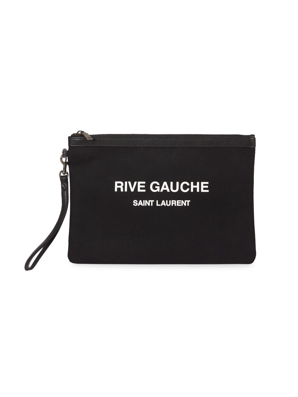 

Сумка на молнии Rive Gauche Saint Laurent, неро