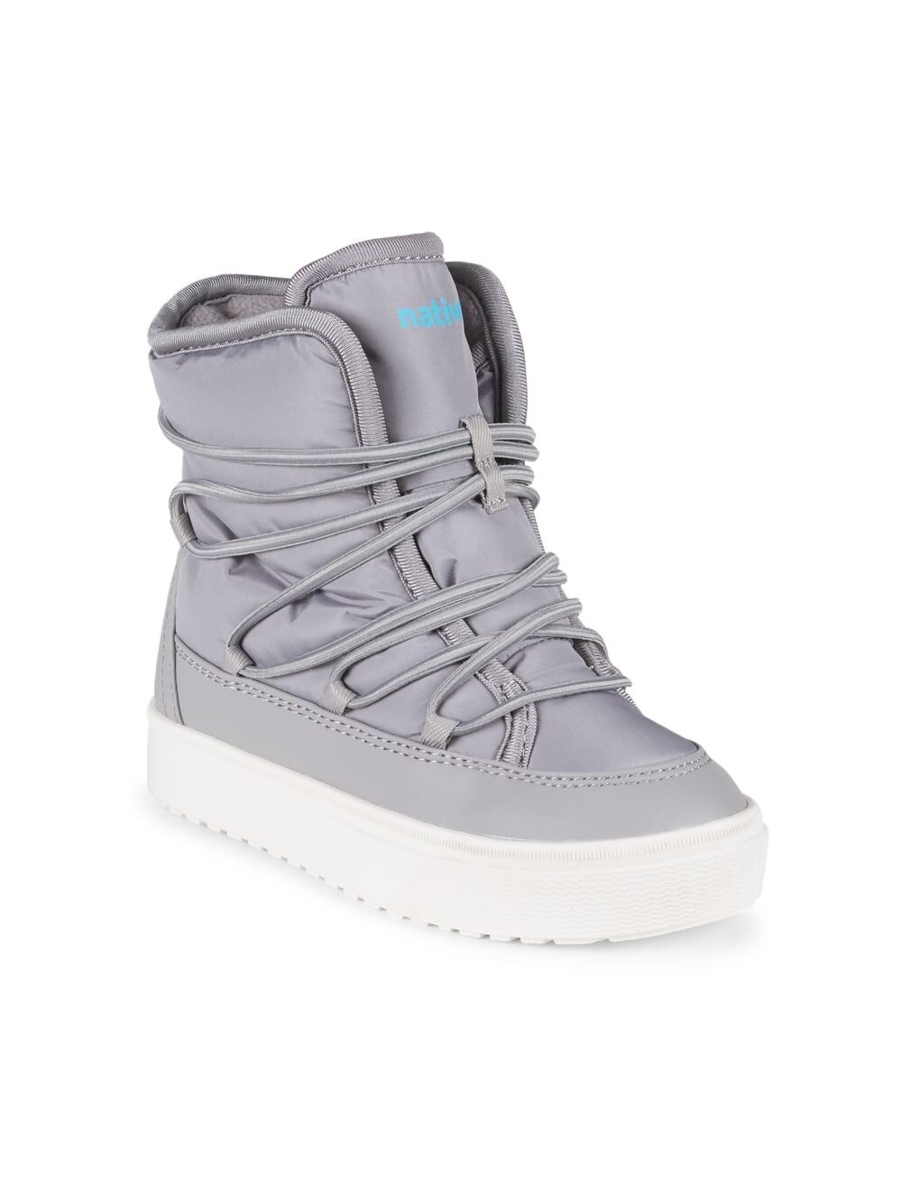 

Молодежные ботинки Chamonix для маленьких девочек и девочек Native Shoes, серый