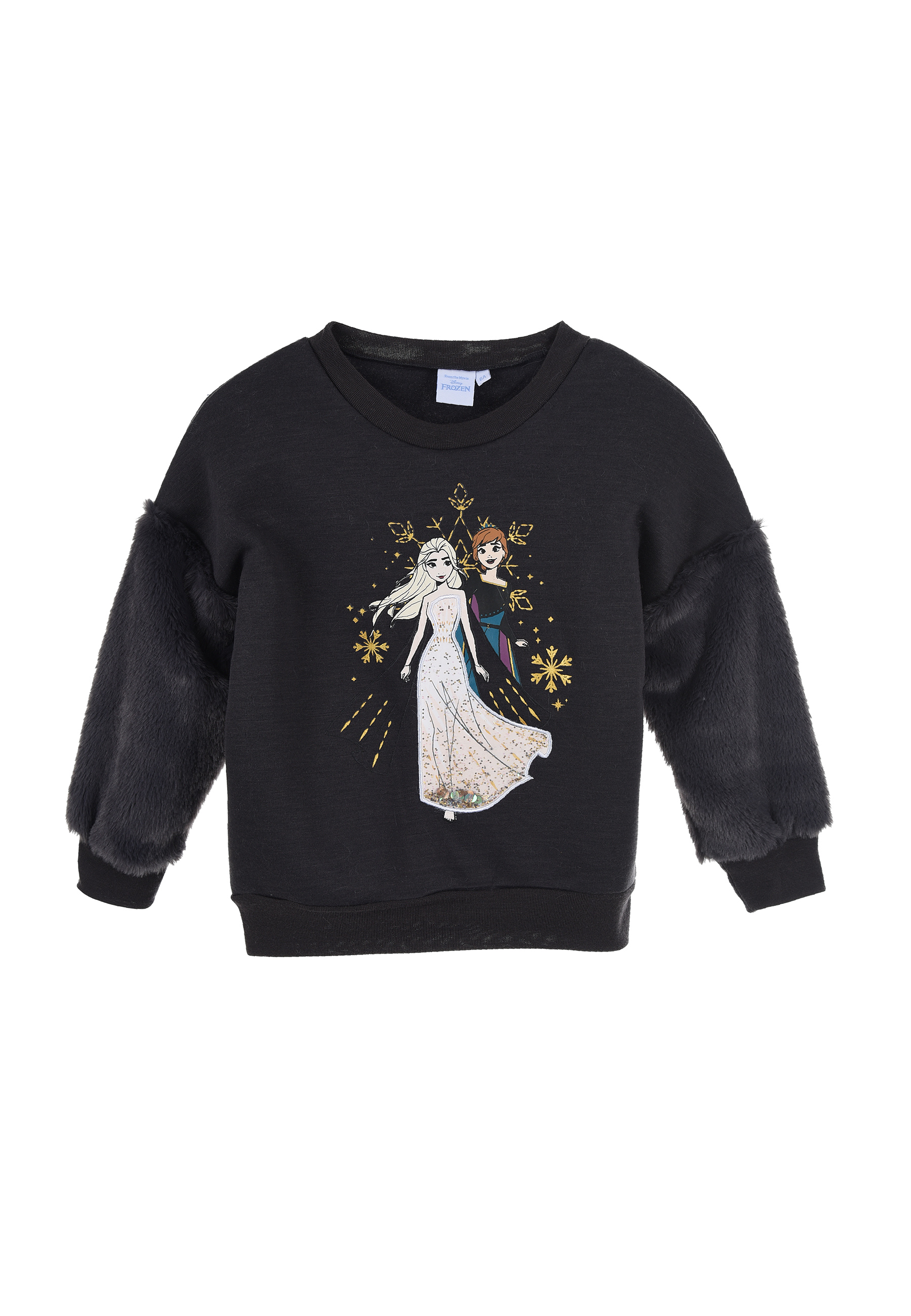 цена Пуловер Disney Frozen Sweatshirt Fleece Anna und Elsa, серый