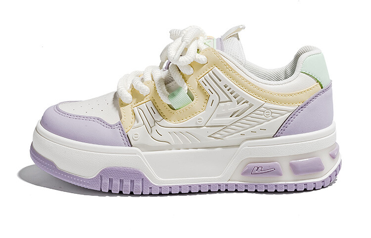 

Кроссовки WARRIOR Skateboarding Shoes Women's Low-top Purple, фиолетовый