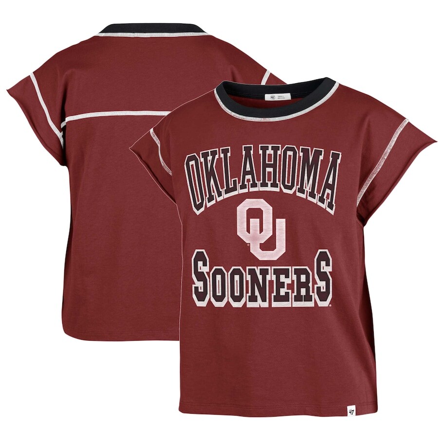 

Топ 47 Oklahoma Sooners, малиновый