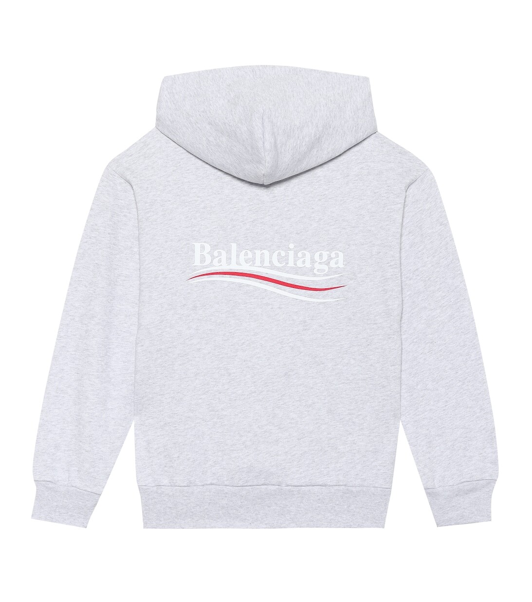 

Худи из смесового хлопка Balenciaga Kids, серый