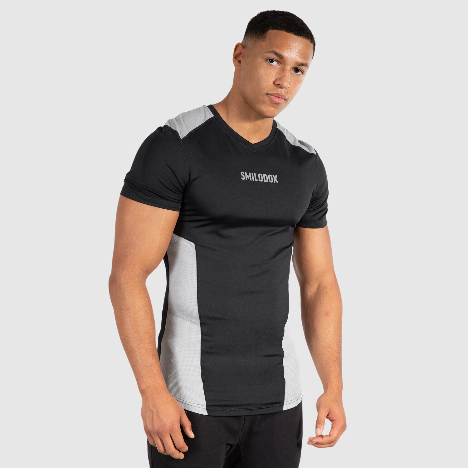 

Рубашка SMILODOX T Shirt Maison Mesh, черный