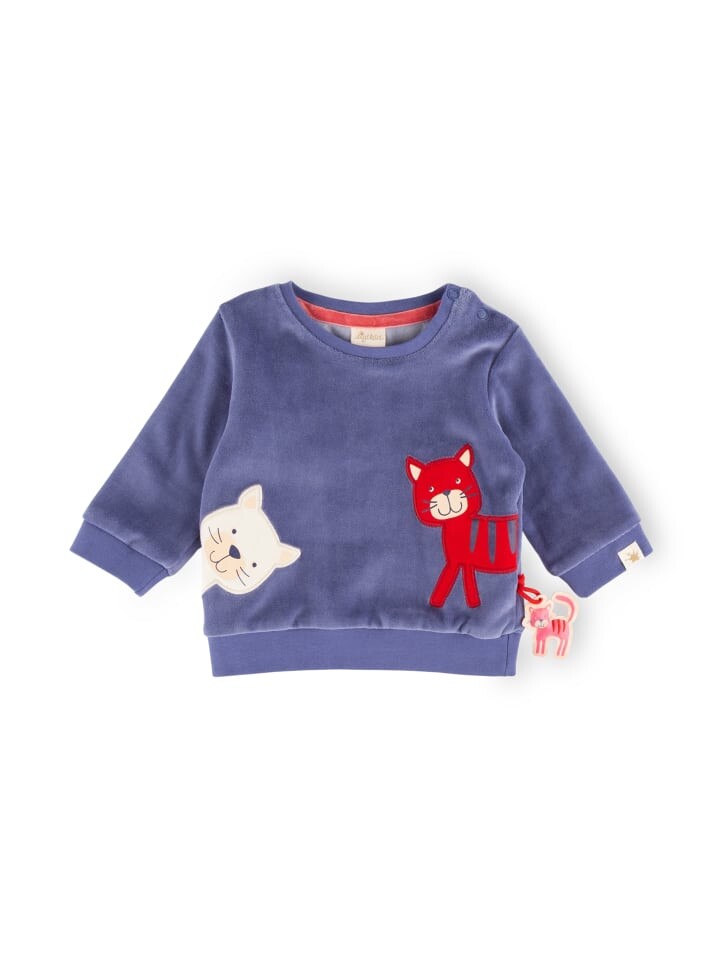 

Рубашка с длинным рукавом Sigikid Nicki wild cat, синий
