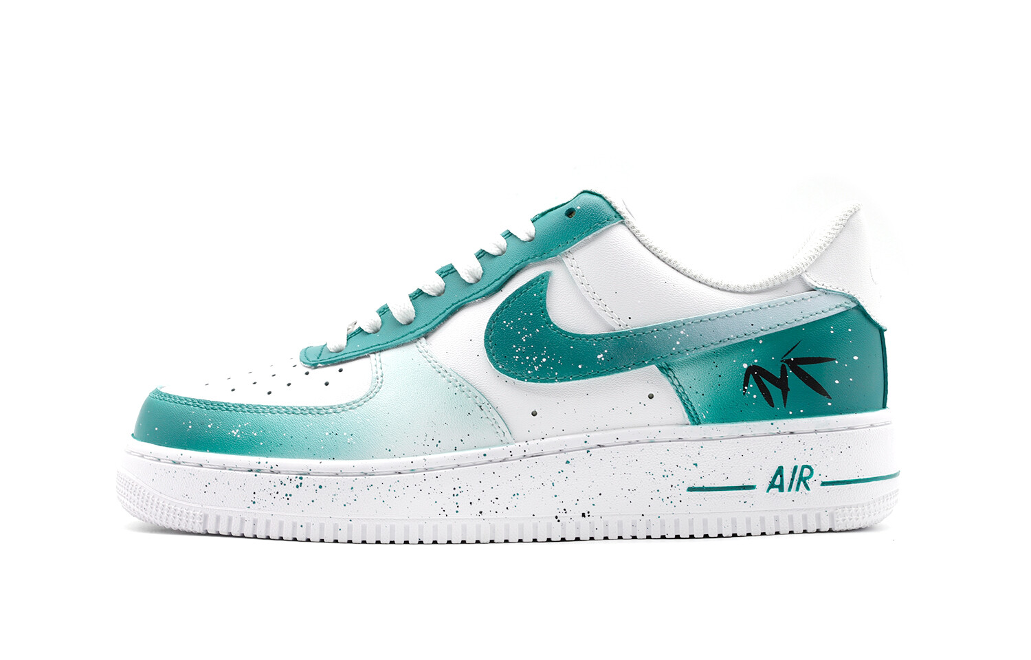 

Женские кроссовки для скейтбординга Nike Air Force 1, Green/White