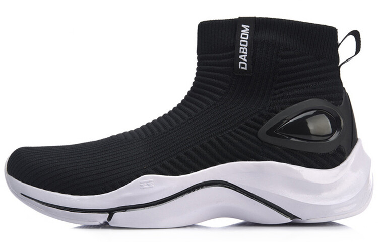 

LINING Explosive Point Lifestyle Shoes Women's High-top Black/white