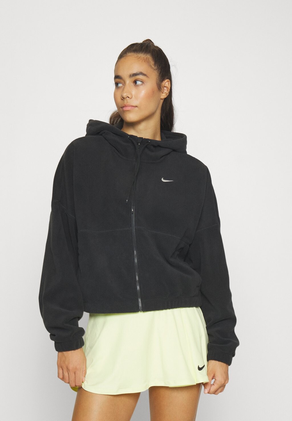

Флисовая куртка Nike ONE HOODIE, черный