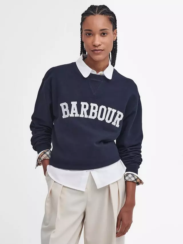 

Толстовка Barbour Northumberland, цвет navy/cloud