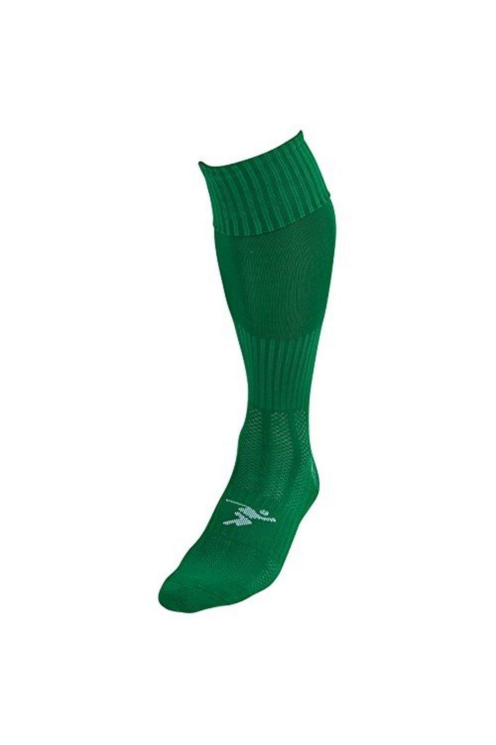 цена Простые футбольные носки Pro Precision, зеленый