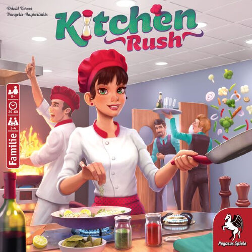 Настольная игра Kitchen Rush Revised Edition Pegasus Spiele