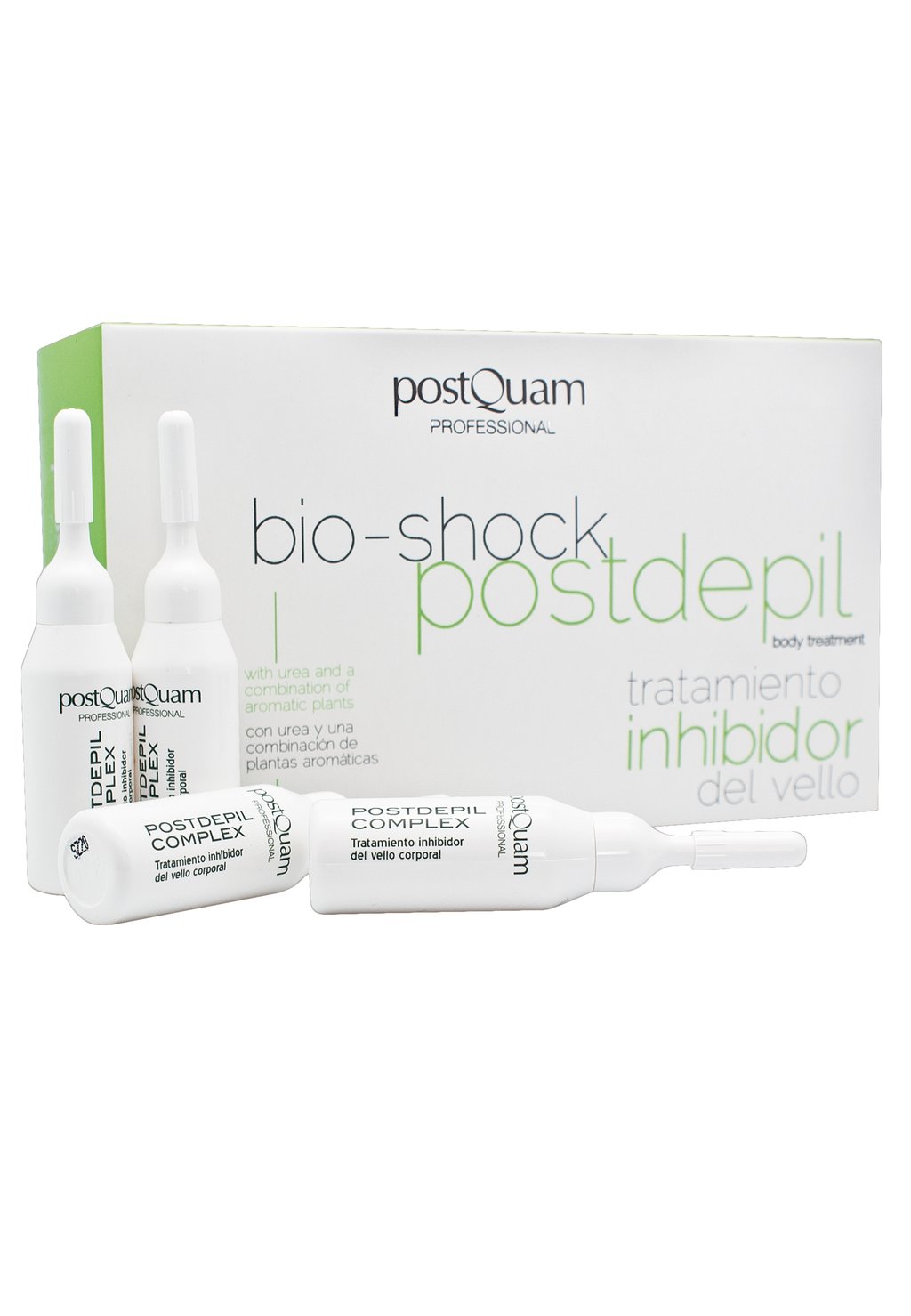 Набор для ухода за кожей Postquam Skin Care Postdepil Complex 12 Vials X 10 Ml. PostQuam, белый набор для ухода за кожей postquam белый