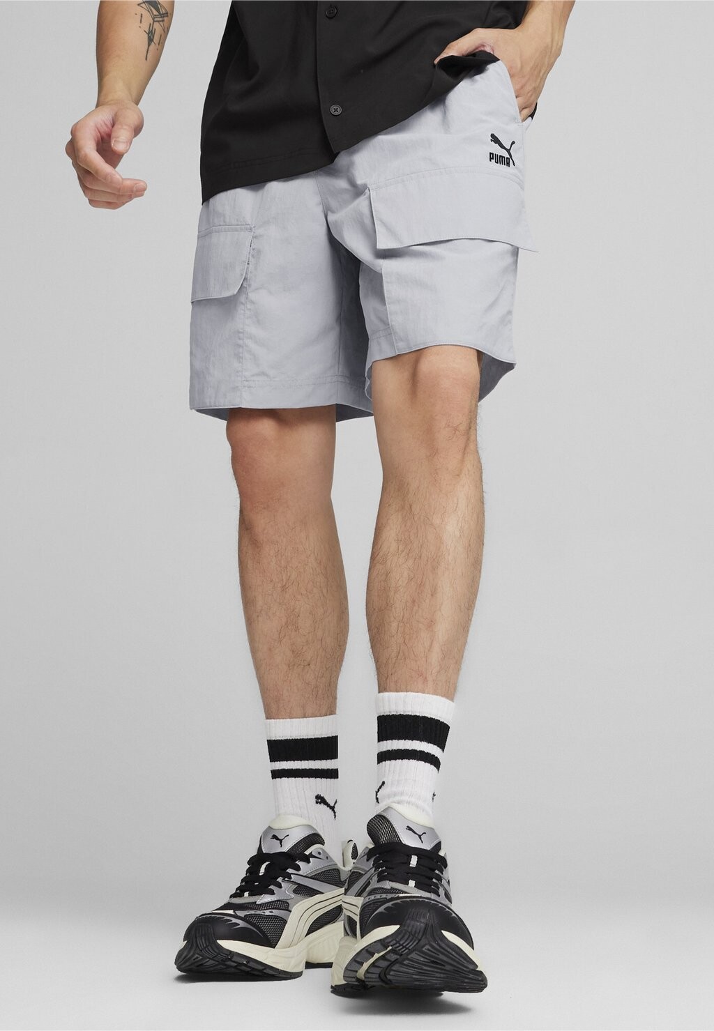 

Шорты Classics Puma, цвет gray fog