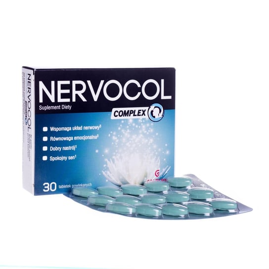 Нервокол Комплекс, 30 таблеток, покрытых оболочкой. Colfarm